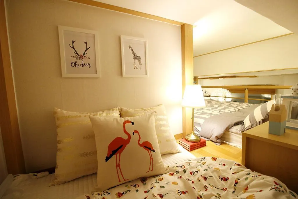 Hotel Cozy Duplex Hongdae Soul Jižní Korea